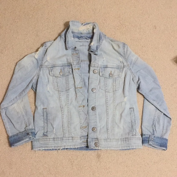 Distressed Denim Jacket - Picture 3 of 4